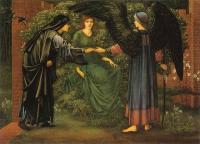 Burne-Jones, Sir Edward Coley - The Heart of the Rose